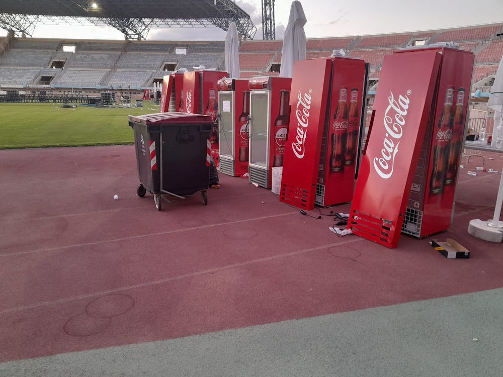 Άφησε το απόλυτο χάος η συναυλία του Αργυρού στο Παγκρήτιο Στάδιο (pics) runbeat.gr